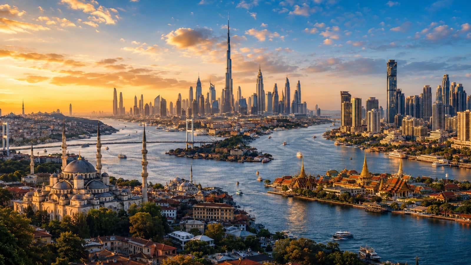 Luxury real estate — Three Cities